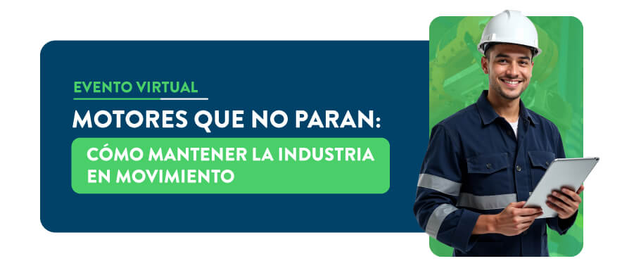 ¿Sabías que una falla en la maquinaria puede detener toda una operación industrial?