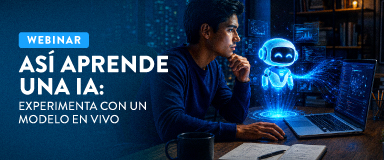 ¿Te gustaría descubrir cómo aprende una inteligencia artificial en tiempo real?