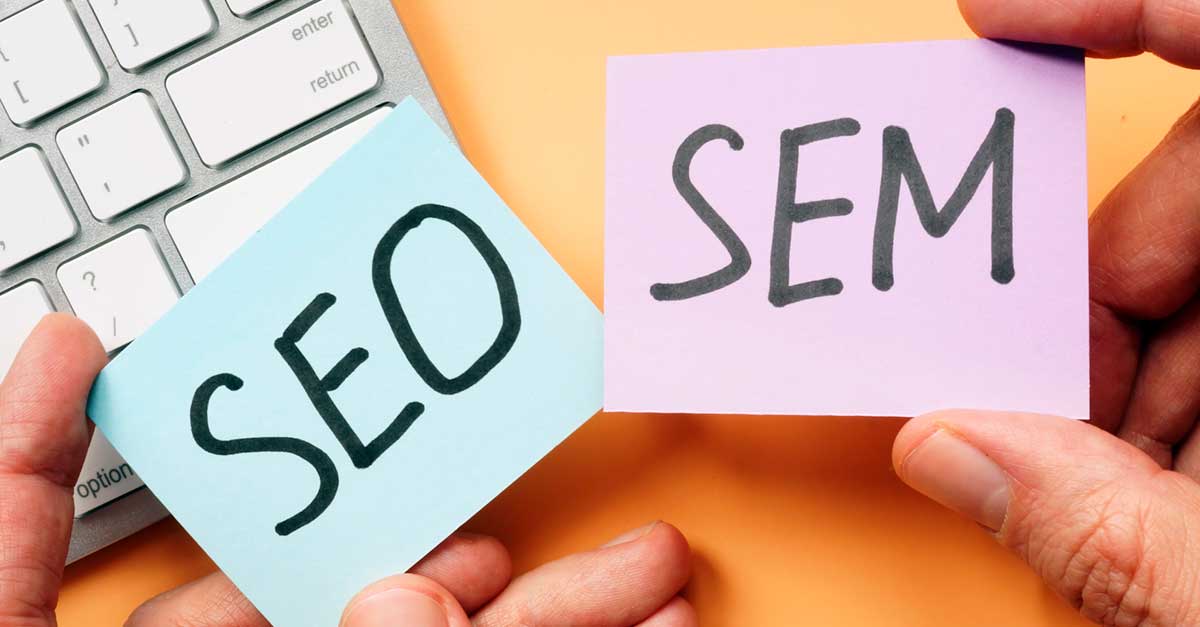 miniatura diferencia entre posicionamiento seo sem